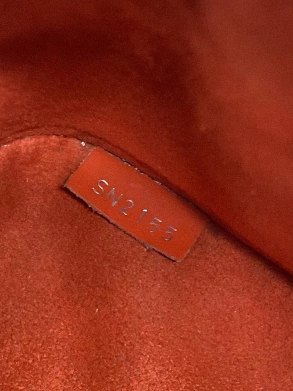LOUIS VUITTON Nano Alma M50516 Coquelicot Epi SN2155 Shoulder Bag - Picture 14 of 15